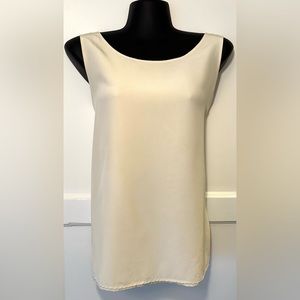 Classiques Entíer Nordstrom Ivory Silk Tank